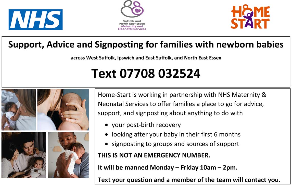 Support, Advice and Signposting for families with newborn babies